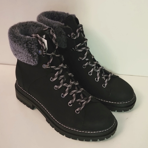 Time and Tru Shoes - Time and Tru Memory Foam Heay Duty Womens Black Fashion/Winter Boots, Work Boots